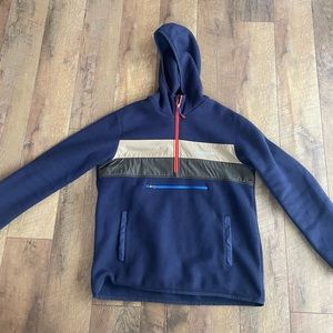 Teca Fleece Hooded Half-Zip Jacket - Recycled - Men's